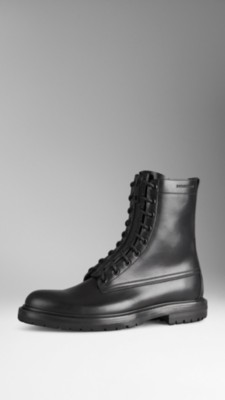 burberry combat boots