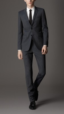 Slim Fit Virgin Wool Suit
