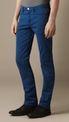 Stretch Cotton Trousers