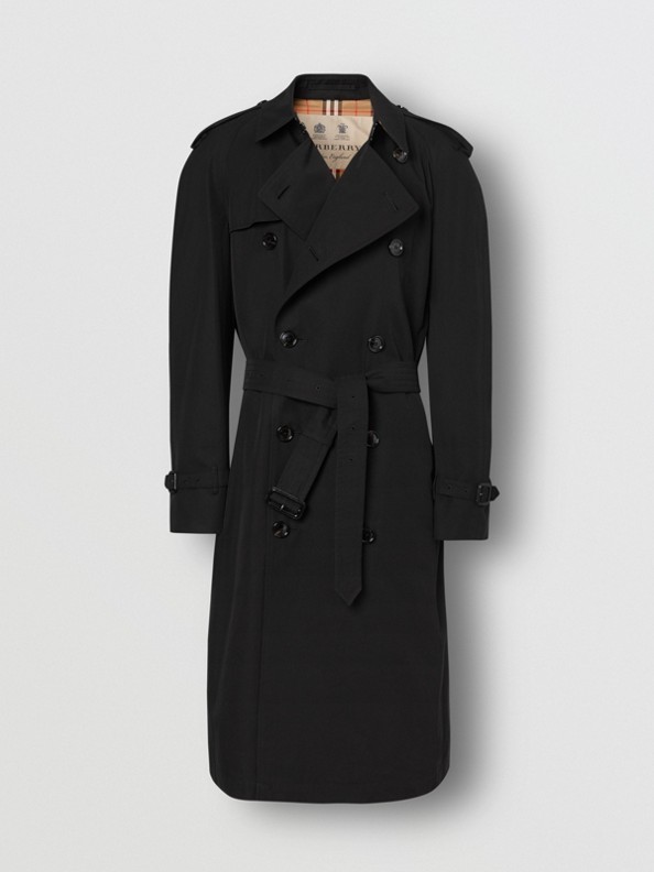 The Westminster Heritage Trench Coat in Black