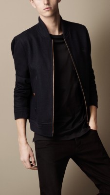 Lightweight Wool Blouson