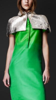 Metallic Python Capelet