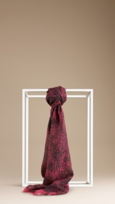 Animal Print Scarf