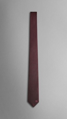 Silk Dot Pattern Tie
