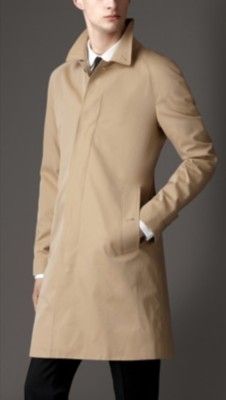 Cotton Gabardine Car Coat