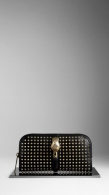 Country Animal Studded Clutch Bag