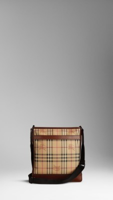 Vintage Haymarket Check Messenger Bag