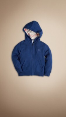 Cashmere Cotton Hooded Top