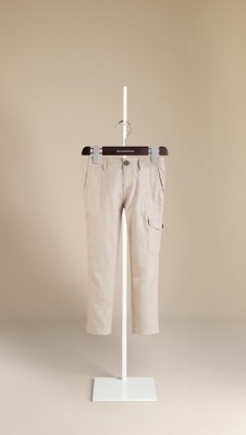 Skinny Fit Cotton Chinos