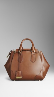 Medium Leather Tote Bag