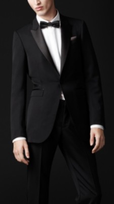Satin Lapel Tuxedo Jacket