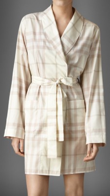 Check Dressing Gown
