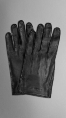 Leather Touch Screen Gloves