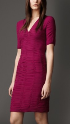 Sweetheart Detail Pleated Dress