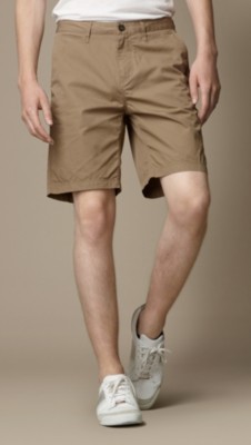 Cotton Poplin Shorts