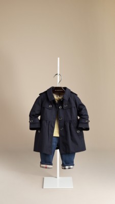 Cotton Twill Trench Coat