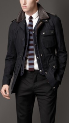 Cotton Gabardine Warmer Jacket
