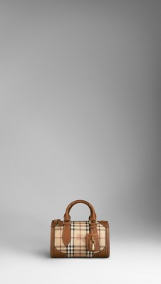 Small Haymarket Check Bowling Bag