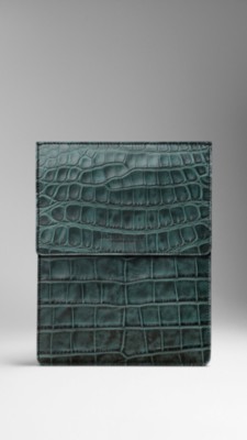 Alligator Leather iPad Case