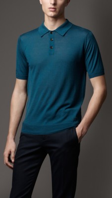 Merino Wool Polo Shirt