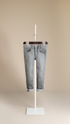 Langley Vintage Grey Skinny Fit Jeans
