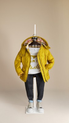 Quilted Hooded Jacket