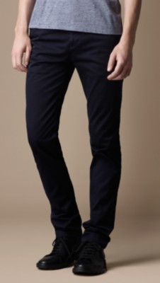 Skinny Fit Cotton Chinos