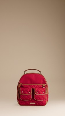 Quilted Backpack