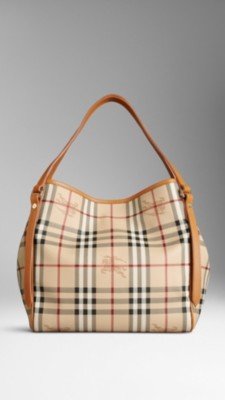 Small Haymarket Check Tote Bag