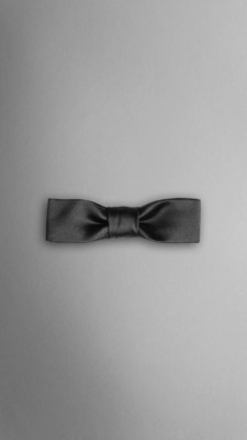 Satin Bow Tie
