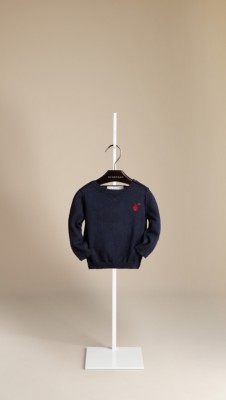 Raw Edge Cotton Sweater
