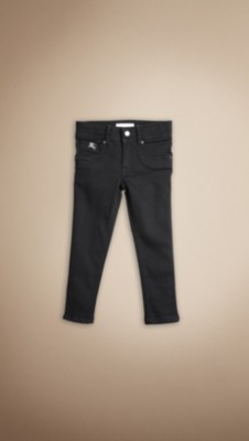 Cropped Denim Leggings