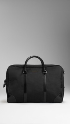 Large Cotton Gabardine Holdall