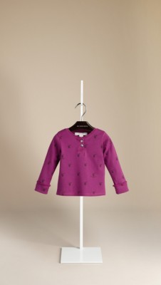 Equestrian Knight Print Henley