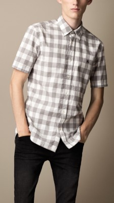 Cotton Gingham Shirt