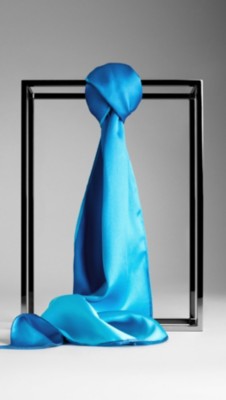 Dégradé Silk Satin Scarf