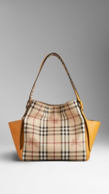 Small Haymarket Check Tote Bag