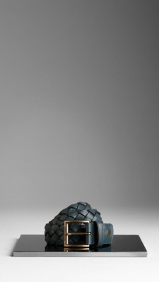 Woven Leather Belt
