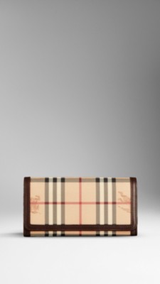 Haymarket Check Continental Wallet