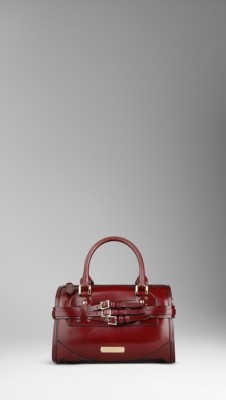 Medium Bridle Leather Bowling Bag