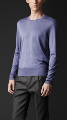 Jersey en cachemir y seda