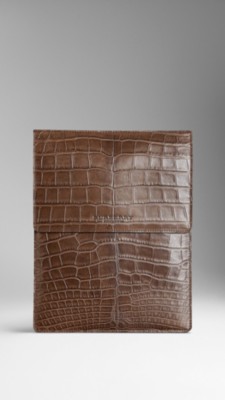 Alligator Leather iPad Case