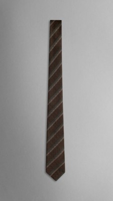 Silk Jacquard Stripe Tie