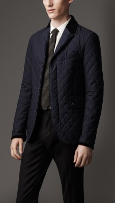 Veste matelassée en coton ciré