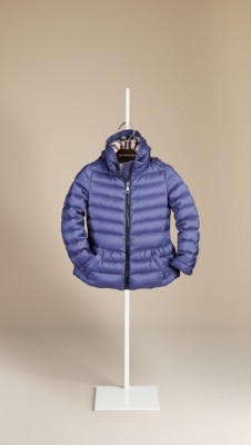 Peplum Puffer Jacket