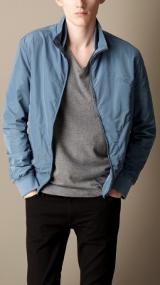 Zip Front Packaway Blouson