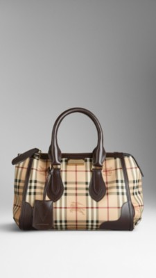 Small Haymarket Check Tote Bag