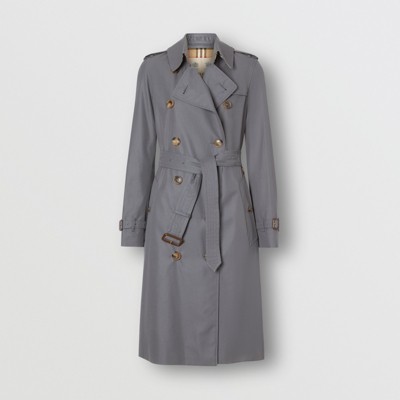 burberry white trench