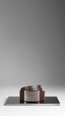Leather Plaque Belt