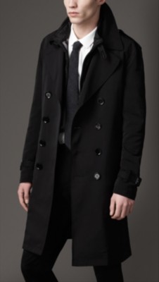 Long Detachable Warmer Trench Coat